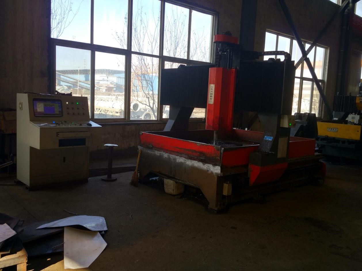 Flat drilling machine