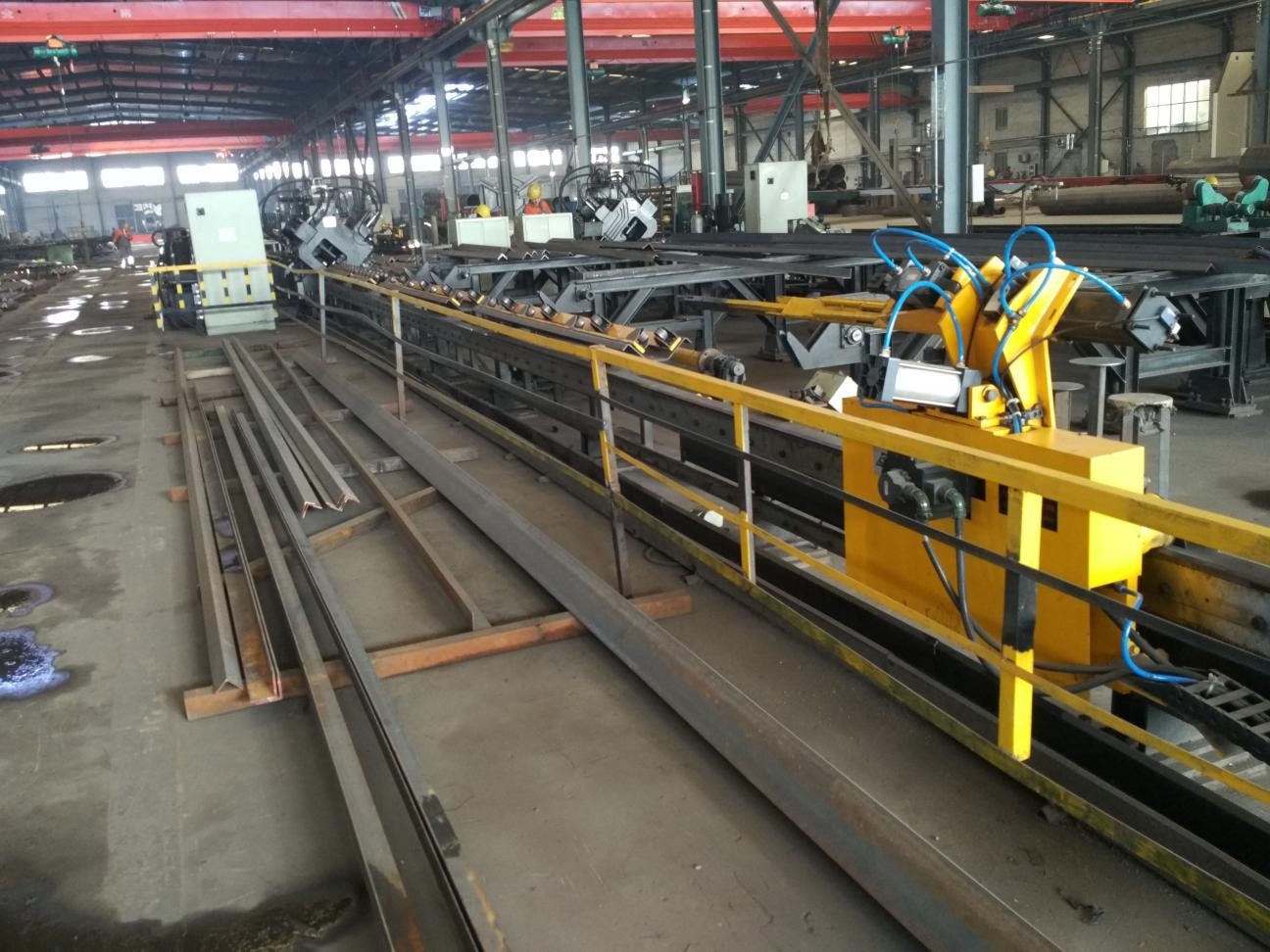 CNC angle steel production line