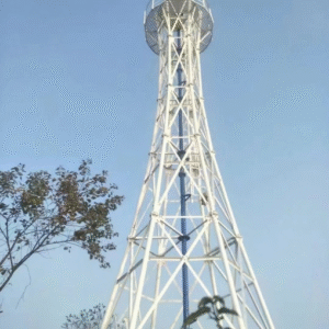Meteorological radar tower